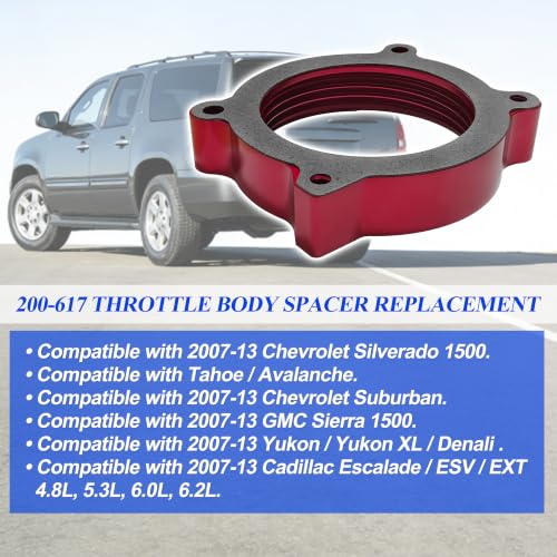 200-617 Throttle Body Spacer Replacement for Airaid 2007-2013