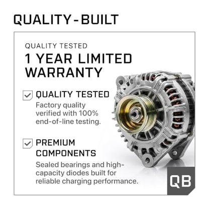 QUALITY-BUILT New Alternator for 72-92 Ford, 7078207N