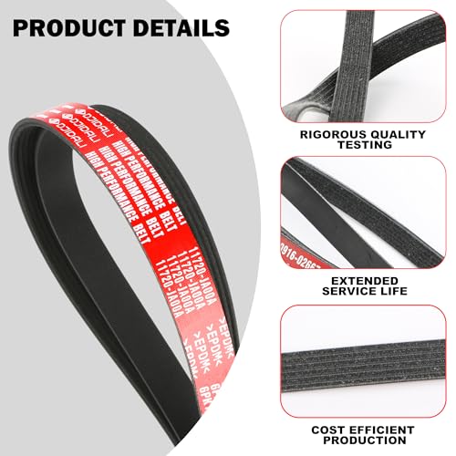 6PK2230 Serpentine Drive Belt - size: 6PK2235