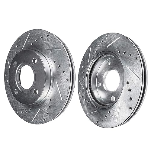 Detroit Axle - 8pc Brake Kit for 2010 2011 2012 2013 2014 Honda Insight - size: 8PR50791/KIT