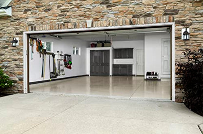 Rust-Oleum RockSolid Garage Floor Coating Kit, Modern Greige, 2.5 Car Kit - color: Modern Greige, size: 2.5 Car