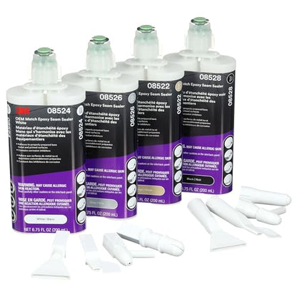 3M OEM Match Epoxy Seam Sealer 08522, Beige, 200 ml, Medium-Bodied - color: Beige