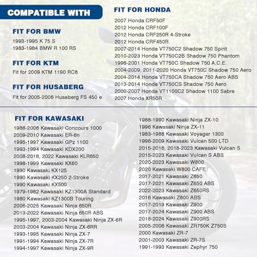 2Pcs Fork Oil Seal&Dust Seal Kit