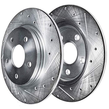 Detroit Axle - Brake Kit for 2006 2007 2008 2009 2010 2011 Honda Civic - size: 8PR50797/KIT