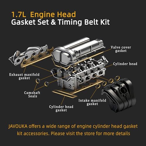Head Gasket Set with Timing Belt Kit, 1.7L, HS26236PT-2 - style: for Civic 1.7L 01-05