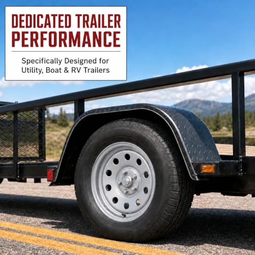 eCustomrim Trailer Wheel 15X5 15 Inch 5 Lug On 4.5 Silver Modular Rim
