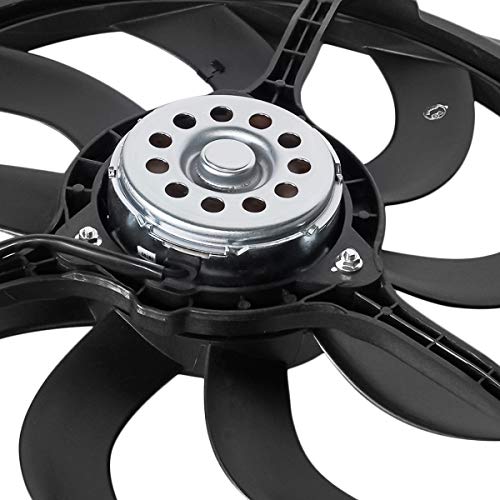 Auto Dynasty MC3115101 OE Style Radiator Cooling Fan Shroud Assembly Compatible with Mini Cooper 02-03
