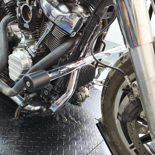 Engine Guard Flat Out Crash Bar for Harley Touring Street Glide Road Glide Road King Electra Glide CVO Ultra Limited 2014-2025 (Chrome) - color: Chrome