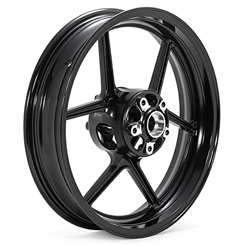 17"x3.5" Front Wheel Rim for Kawasaki ER-6N 09-16 Ninja 1000 11-23 - color: Black, size: ER-6N 2009-2016 Ninja 1000 11-23 ZX10R KLE 650