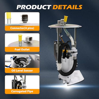 E2469M Fuel Pump Module Assembly Suitable for Mustang 4.0L/4.6L 2006-2009 OE FG0880, SP2099M, P76341M - size: E2469M-size: 31cm