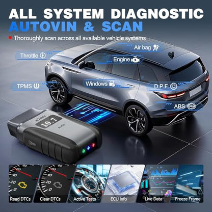 XTOOL A30D Bidirectional OBD2 Scanner Diagnostic Tool All System & 19 Reset