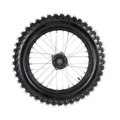 TDPRO Front 70/100-19 & Rear 90/100-16 Wheel Tire and Rim Inner Tube with 15mm Bearing Assembly for Pit Pro Trail Dirt Bike - size: Front+Rear