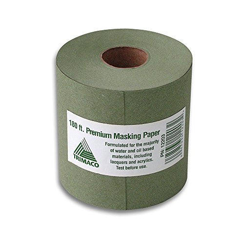 Trimaco 3-inch x 60-yard Green Premium Masking Paper