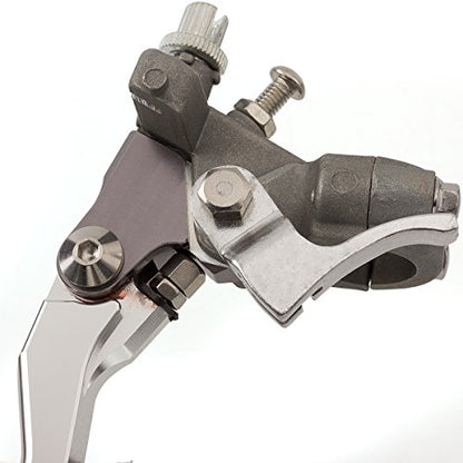 Dirt Bike Brake Master Cylinder Reservoir Cable Clutch Levers for EC250 300 E4 XC 200 250 300 EC 2T 4T FSE FSR - color: Silver