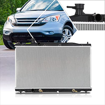 DPI-13161 OE Style Full Aluminum Radiator Compatible with 10-11 Honda CR-V JDM - color: 10-11 Honda CR-V Japan Model