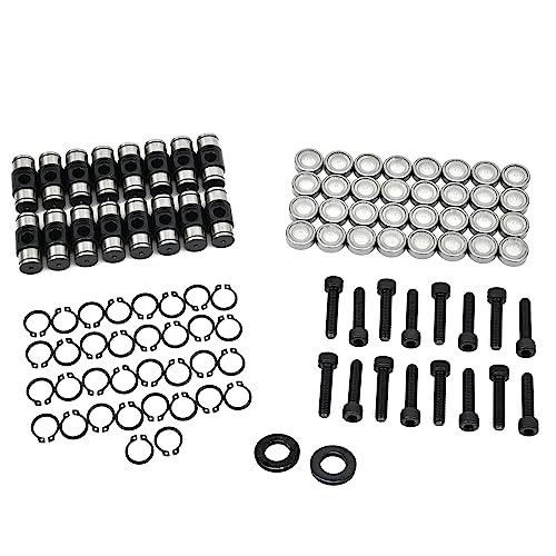 Michigan Motorsports Gen V/LT Rocker Arm Trunion Upgrade Kit | Fits Gen V LT1 LT4 LV3 L83 L86 Engines | Enhances Valvtrain Stability & Durability