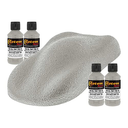 Custom Coat 3 Ounce, Haze Gray, Bedliner Tint Concentrate, 4 Pack - color: Haze Gray, size: 3-Ounce (Pack of 4)