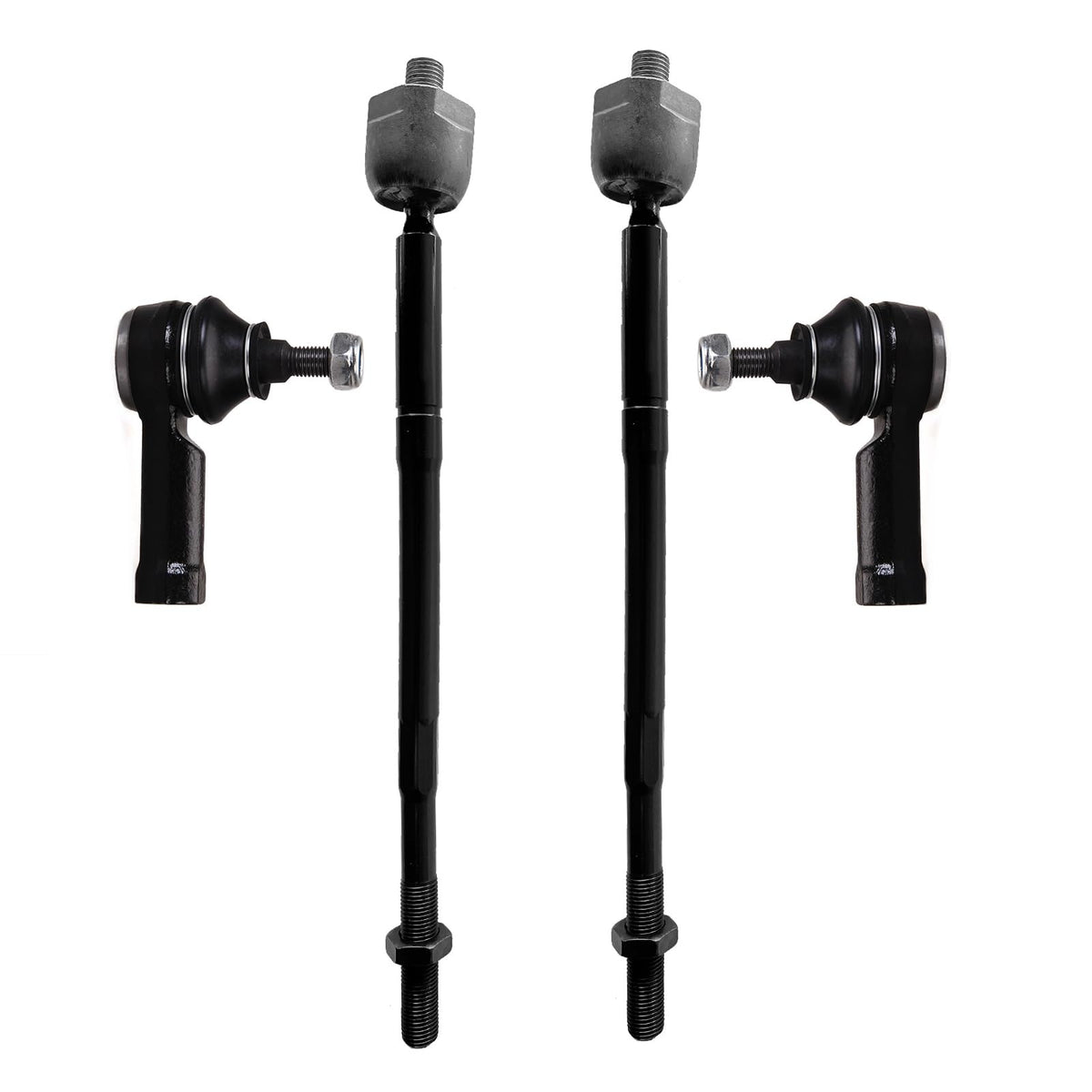4PC Front Tie Rods FITS for Mitsubishi Outlander Sport 2011-2019 - size: 4p for lancer 11-17