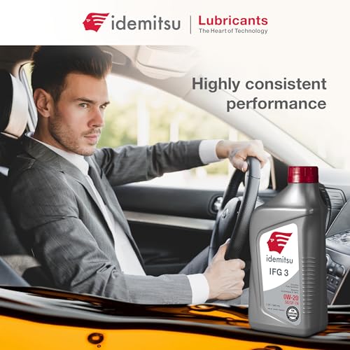 Idemitsu IFG3 0W-20 SP/GF-7A Full Synthetic Motor Oil – 1 Qt, Case of 12 - size: 1 Quart, style: 12 Pack