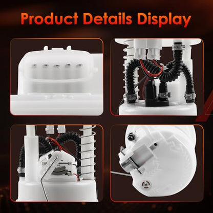 Electric Fuel Pump Module Assembly Fits 2013-2019 Nissan Sentra L4 1.8L - color: E9213M