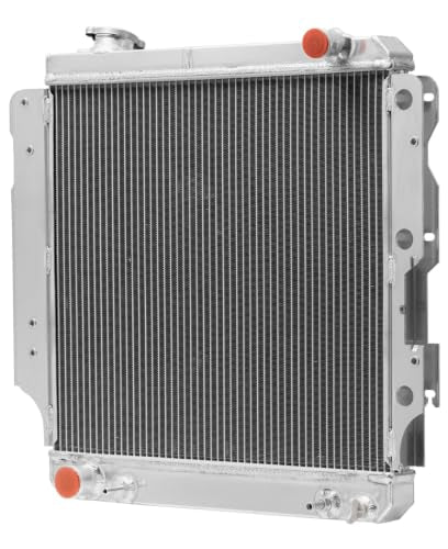 Aluminum 2 Row Radiator For 1987-2006 Jeep Wrangler YJ/TJ 2.4L 2.5L 4.0L 4.2L - size: 2-Row Aluminum