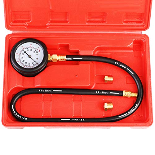 JIFETOR Oil Pressure Tester Kit Professional Engine Diagnostic Test Tool