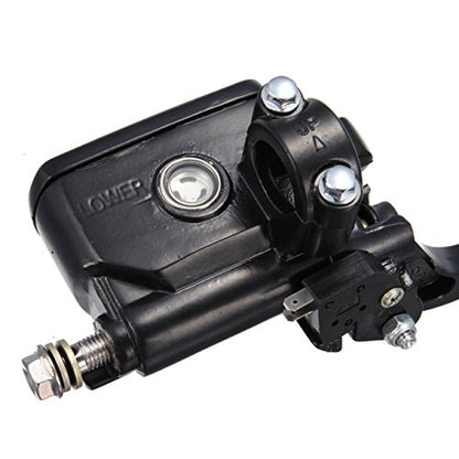 Samger Universal 7/8" 22mm Motorcycle Handlebar Brake Master Cylinder Clutch Lever Left & Right Set