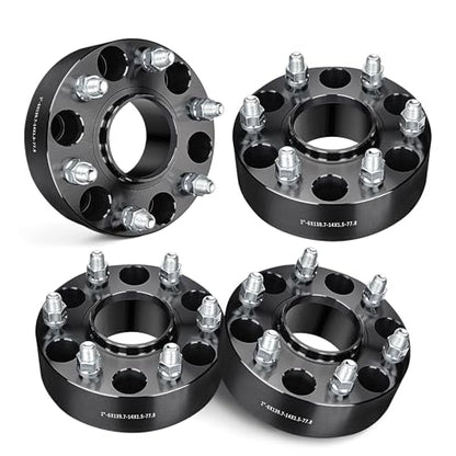 EVIL ENERGY 6x5.5 Wheel Spacers 2", 77.8 mm Bore Hubcentric M14x1.5 Studs - size: 2 inch