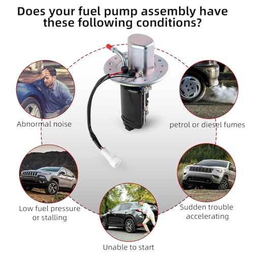 15100-29G00 Electric Fuel Pump Module Assembly Compatible With Suzuki GSXR 600 GSXR 750 2004-2005 GSXR600 GSXR750 GSX-R600 GSX-R750 Repalce 1510029G00 - size: 15100-29G00