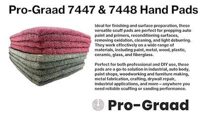 7447 & 7448 6" x 9" Automotive & Industrial Scuff Hand Pads