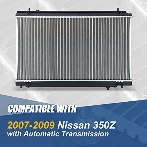 Auto Dynasty 13038 Radiator for 2007-2009 Nissan 350Z AT - style: 07-09 Nissan 350Z AT