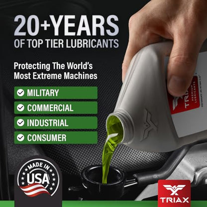 TRIAX CVT ATF – Universal Full Synthetic CVT Transmission Fluid (Green) – for Nissan NS-3, NS-2, Subaru CVTF-II, Honda HCF-2, Toyota CVT FE & Many More (5 Quart -1.25 Gallon) - size: 5 Quart (1.25 gallons)
