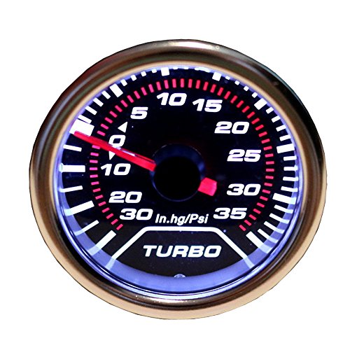 ETOPARS Car Smoke Tint Tint Len 2" 52mm Psi Turbo Boost Gauge Meter