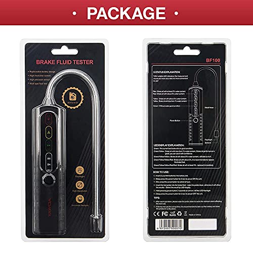 KINGBOLEN BF100 Brake Fluid Tester Auto Brake Fluid Diagnostic Test Tool - color: BF100