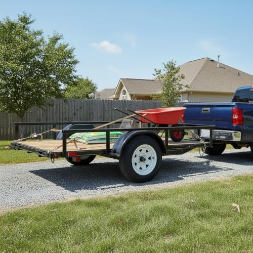 Garvee 2 Pack 4.80-12 4.80x12 480-12 Trailer Tires with 12 inch Rims - size: 4.80-12, style: 5 lug on 4.5"