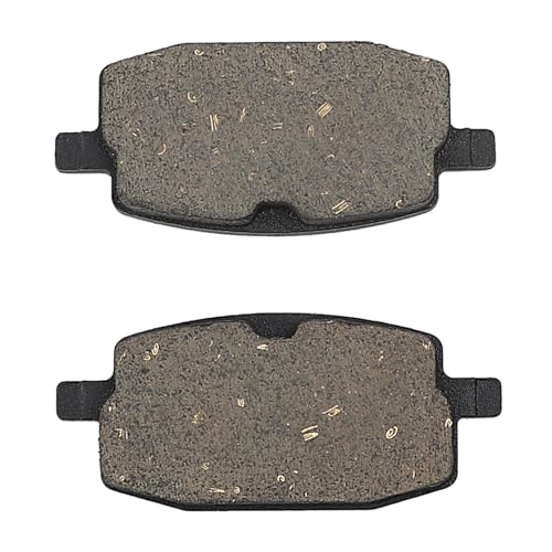 Mokuo Motorcycle Brake Pads in Metal Material Compatible with Chinese GY6 50cc 150cc Engine Scooter Mopeds Princess - style: Model B