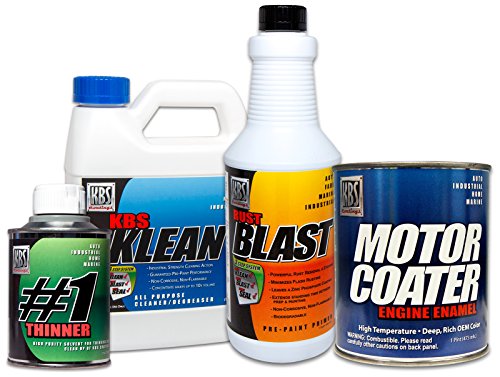 KBS Coatings 58013 Ford Green Motor Coater Engine Paint Kit - color: Ford Green
