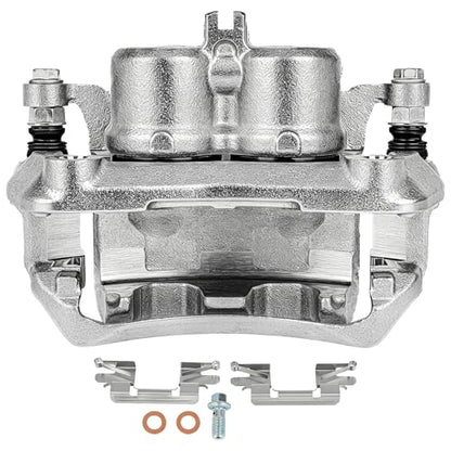 SCITOO 1PC 19B3123A Front Driver Side Disc Brake Caliper With Bracket - size: Front Driver[19B3123A]Silver