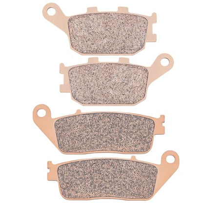AHL Brake Pads Set for Honda VT1100 C2 Shadow Sabre 2000-2007 (Sintered copper-based) - size: Sintered copper-based