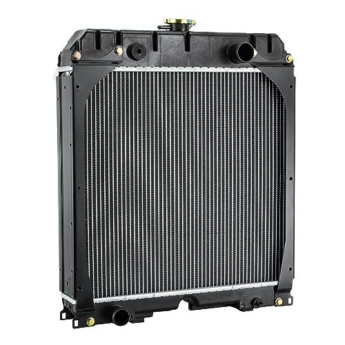 OE # 2485B275 Aluminium Radiator Replacement for Perkins 3.1524 D3.152, Aluminium Core Cooling Radiator - size: 2485B275