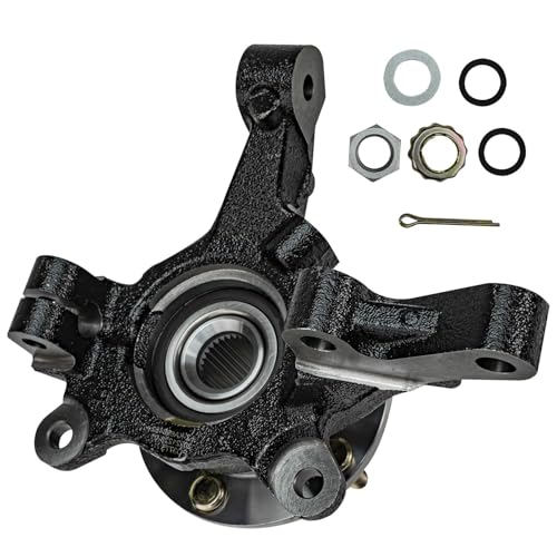 Detroit Axle - Front Left Steering Knuckle and Wheel Hub Bearing CV Axle - size: 2UX47814/Pair