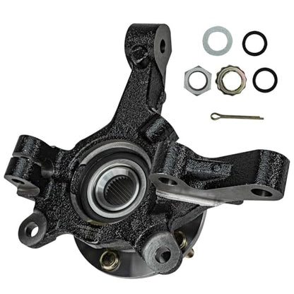 Detroit Axle - Front Left Steering Knuckle and Wheel Hub Bearing CV Axle - size: 2UX47814/Pair