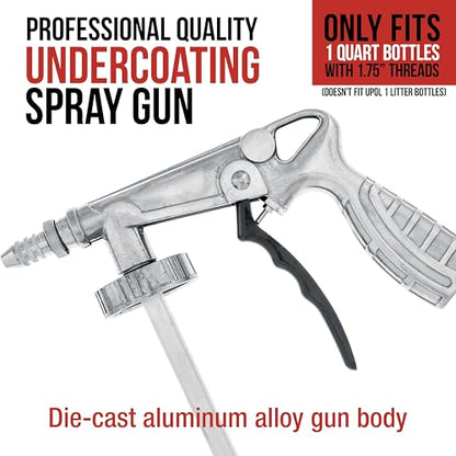 TCP Global Air Undercoating Spray Gun - Apply, Rubberized Undercoat - size: Adjustable Nozzle