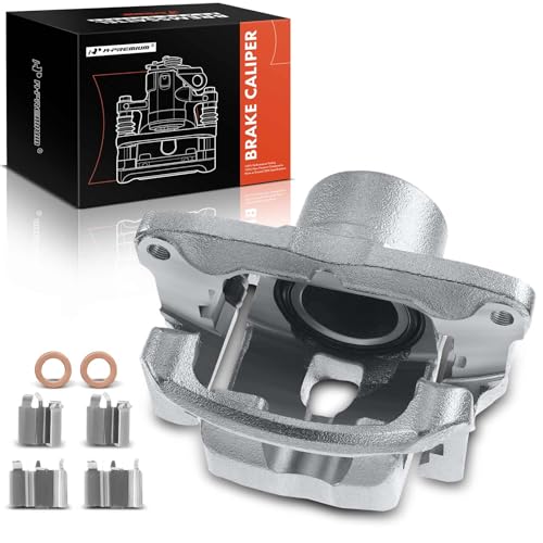 A-Premium Front Left Driver Disc Brake Caliper with Bracket - style: Front Driver Side