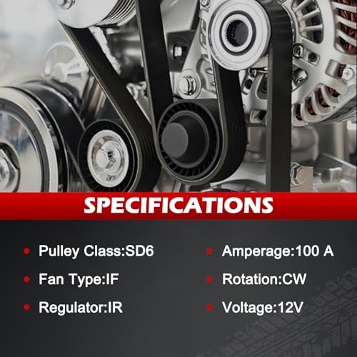 11402 New Alternator Fit for Camry 2.5L 2012-2015/RAV4 2009-2012 - size: 11402