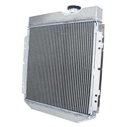 1965 66 1966 Mustang Radiator For 60-66 Ford Falcon Mustang Mercury Comet - size: 3 Row Radiator w/CNC Cap