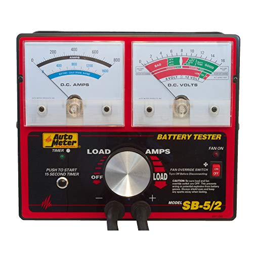 Auto Meter Products AMR-SB-5/2 Sb-5/2 800 Amp Variable Load Battery/electrical System Tester