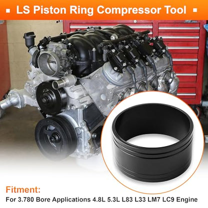 Piston Ring Compressor Tool for 3.780" Bore Aluminum