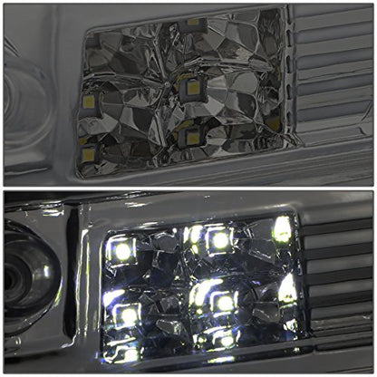 DNA MOTORING 3BL-COLO15-3D-LED-SM Smoked Lens 3D LED Third Tail Brake Light [Compatible with 15-18 Colorado/Canyon] - color: Smoke