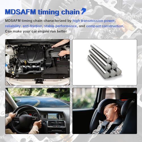 Timing Chain Kit with Oil Pump & Water Pump for 2007-2020 Toyota Tundra/Sequoia/Land Cruiser & Lexus LX570 and More, Fits for 5.7L V8 Engine (3UR-FE) - OE Standard Direct Fit Replacement Parts - color: TOYOTA5.7L